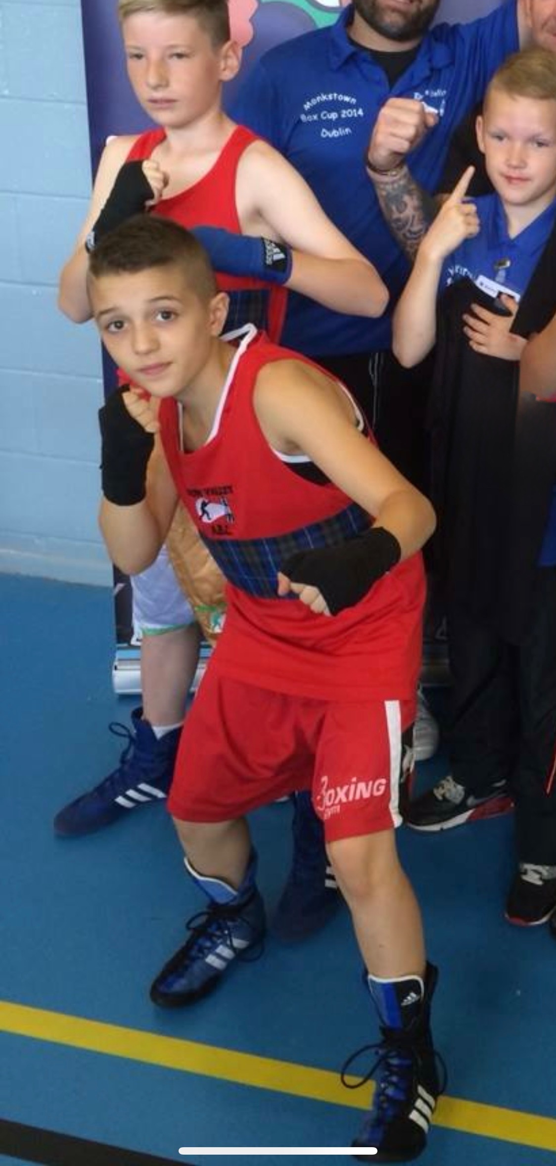 Festim am Box Cup 2014 in Dublin